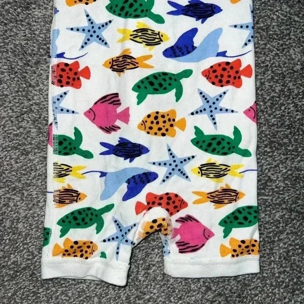 6-12 MONTHS SEA ROMPER HANNA ANDERSSON - Picture 6 of 9